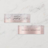 Placa de exibição Rosa Dourada de Leitura de Scrip
