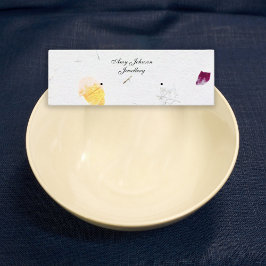 Cartão De Visita Mini Placas de exibição lindas e vernais