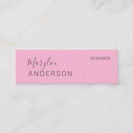 Cartão De Visita Mini Profissional - UNISEX