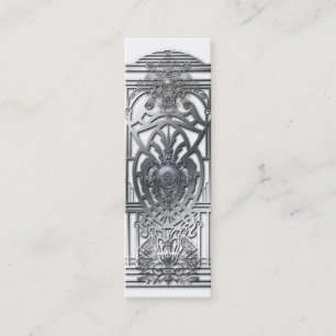 CARTÃO DE VISITA MINI PROVIDÊNCIA: MEDALHÕES DE PRATA