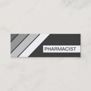 Cartão De Visita Mini retro FARMACÊUTICO