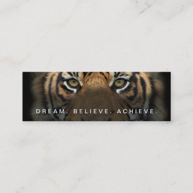 Cartão De Visita Mini Revestimento elegante profissional da pérola do (Frente)