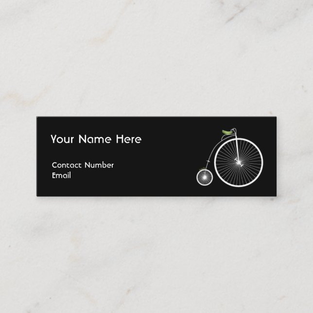 Cartão De Visita Mini Roda alta (Frente)