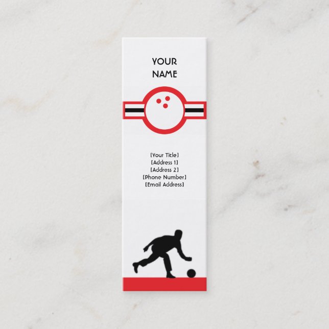 Cartão De Visita Mini rolamento: estrela do ar (Frente)