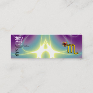 CARTÃO DE VISITA MINI SCORPIO