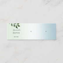 Script Gradient Stud Earring Mini Mini Business Ca