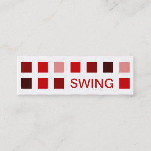 Cartão De Visita Mini SWING (quadrados modernos)