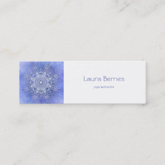 Cartão De Visita Mini Textura barroco do grunge do estilo