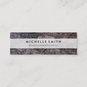 Cartão De Visita Mini Textura Moderna