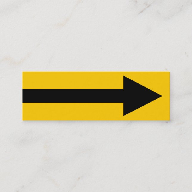 Cartão De Visita Mini Todo o ponto II - preto e âmbar (Frente)