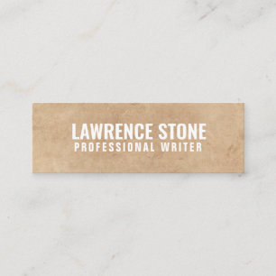 Cartão De Visita Mini Twitter personalizado com "papel texturizado"