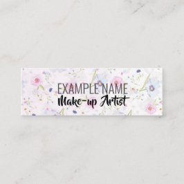 Cartão De Visita Mini Twitter personalizado "Floral Bloom"