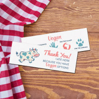 Vegan Outreach Obrigado