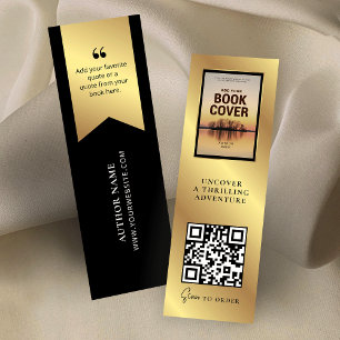 Cartão De Visita Mini Versão do Livro Código QR MINI Cartão de Indicador