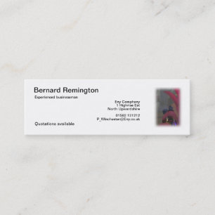 Cartão De Visita Mini Viajante do duende