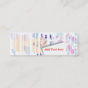 Cartão De Visita Mini Visitenkarte Dogge