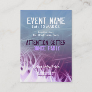 Cartão De Visita miniFLYER #08 DO PARTIDO DO EVENTO