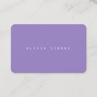 Cartão De Visita Minimalist Business Cards