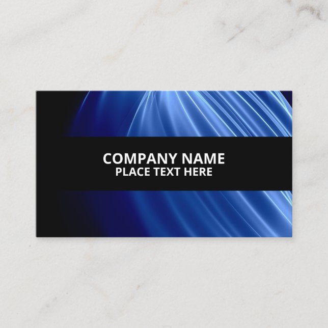 Cartão De Visita Minimalist Luxury Sleek Modern Business Cards (Frente)