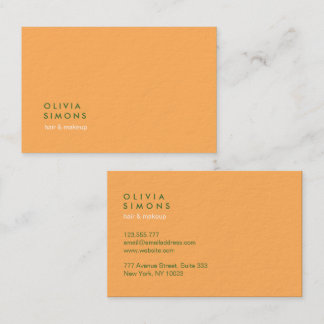 Cartão De Visita Minimalist Professional Green Business Cards