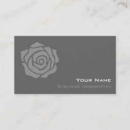 Cartão de visita minimalista