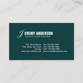 Cartão De Visita Minimalista