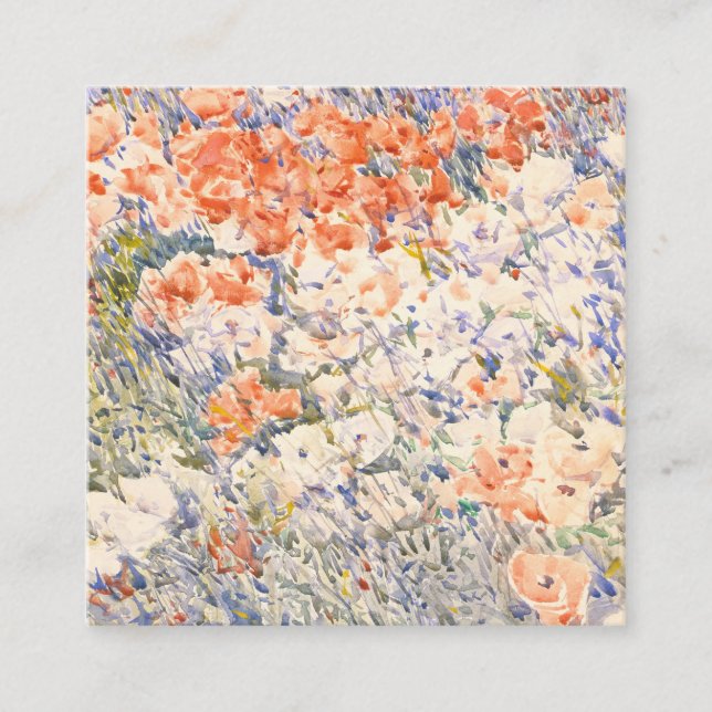 Cartão de visita minimalista, Cartão de visita Flo (Frente)