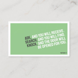 CARTÃO DE VISITA minimalista da RELIGIÃO