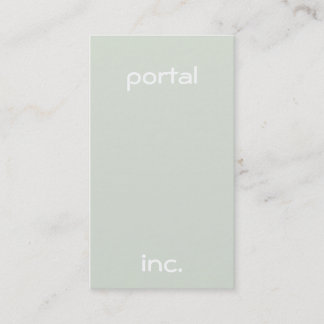 Cartão De Visita Minimalista e moderno