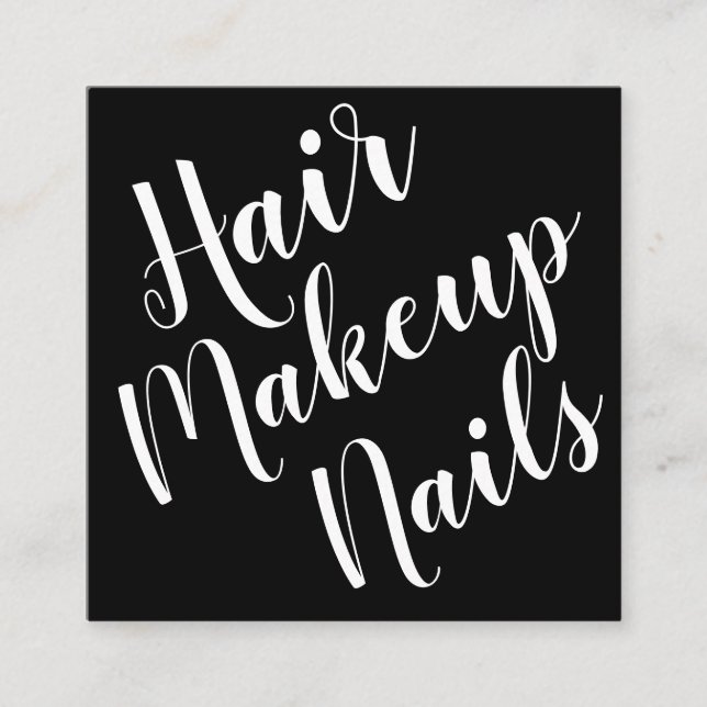 Cartão de visita minimalista elegante do (Frente)