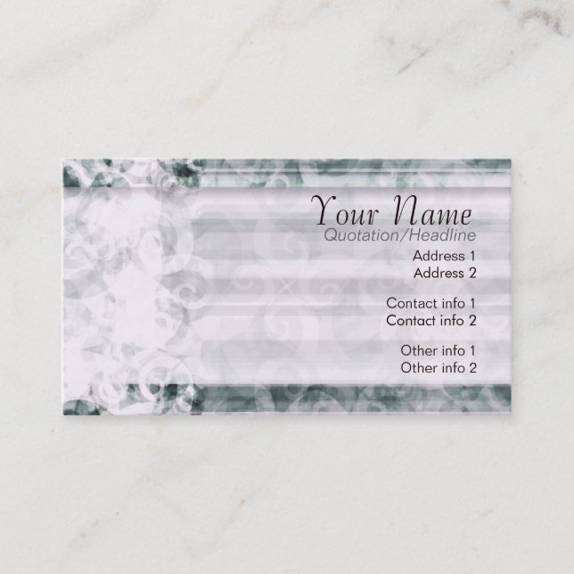 Cartão de visita mínimo (Frente)