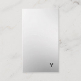 Cartão de visita mínimo abstrato do vertical do