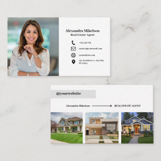 Cartão De Visita Mínimo e profissional de funcionários 4 fotos