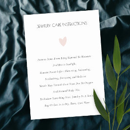 Cartão De Visita Mínimo Elegante Simples de Serviço de Joalharia