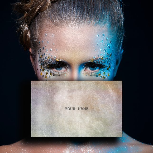 Cartão De Visita Mínimo Grungy Cement Marble Vip Business (Minimalistic Grungy Cement Marble Vip Business Business Card)