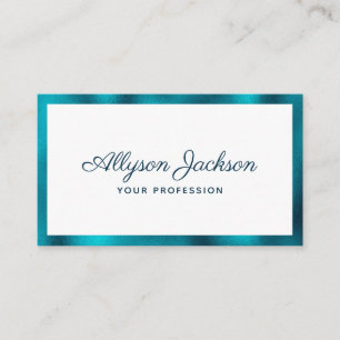 Cartão De Visita Mínimo Moderno