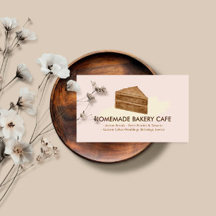 Cartão De Visita Mínimo para Cookies de Casamento de Aniversário