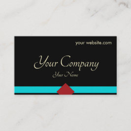 Cartão De Visita Mínimo Preto