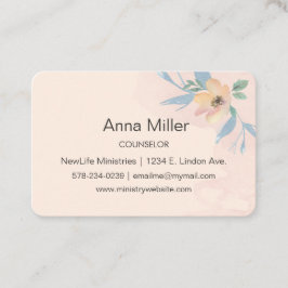 Cartão De Visita Ministério do Conselheiro de Rosa Costeira