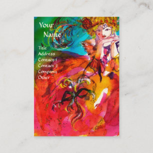 Cartão De Visita MIRANDOLINA / Artes performáticas, Figurino Desig