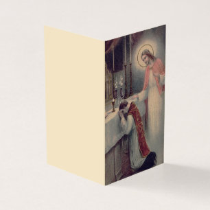 Cartão De Visita Missa Católica Oferecendo Oração Jesus Cartolos
