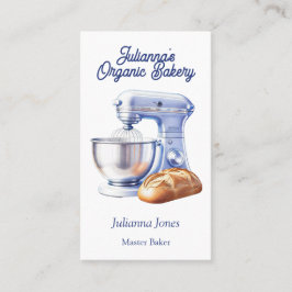 Cartão De Visita Mixer Bread Bakery Pastry Chef 