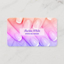 Cartão De Visita 💅🏻 Mobile Nail Tech QR