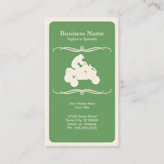 Cartão De Visita mod atv (Frente)