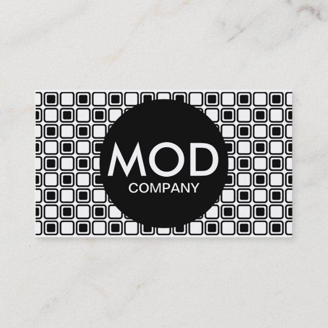 Cartão De Visita mod company (Verso)
