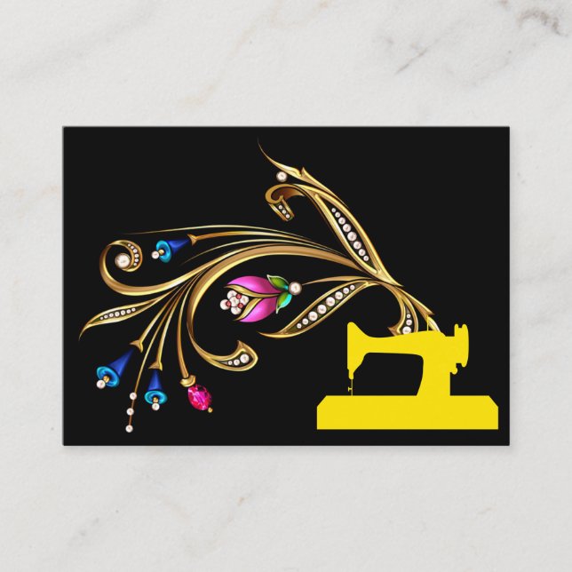 Cartão De Visita Moda/Cartão Seamstress - SRF (Frente)