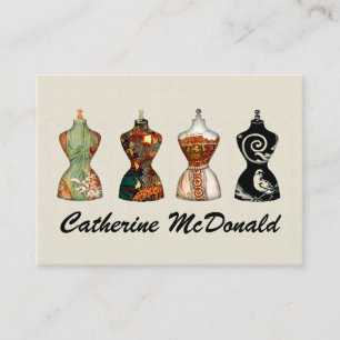 Cartão De Visita Moda/Cartão Seamstress - SRF