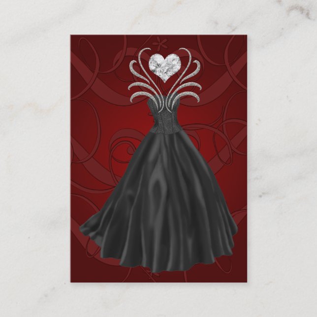 Cartão De Visita Moda/Cartão Seamstress - SRF (Frente)