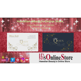 Cartão De Visita Modelo de Coroa de Rainha Elegante Personalizável 