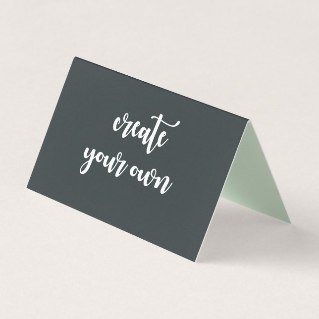 Cartão De Visita Modelo de orçamento Legal (Frente)